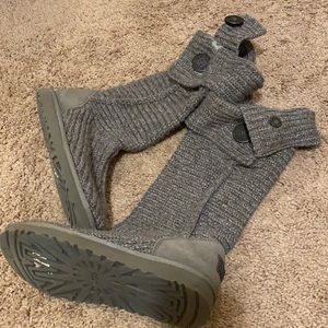 UGG sweater boots.